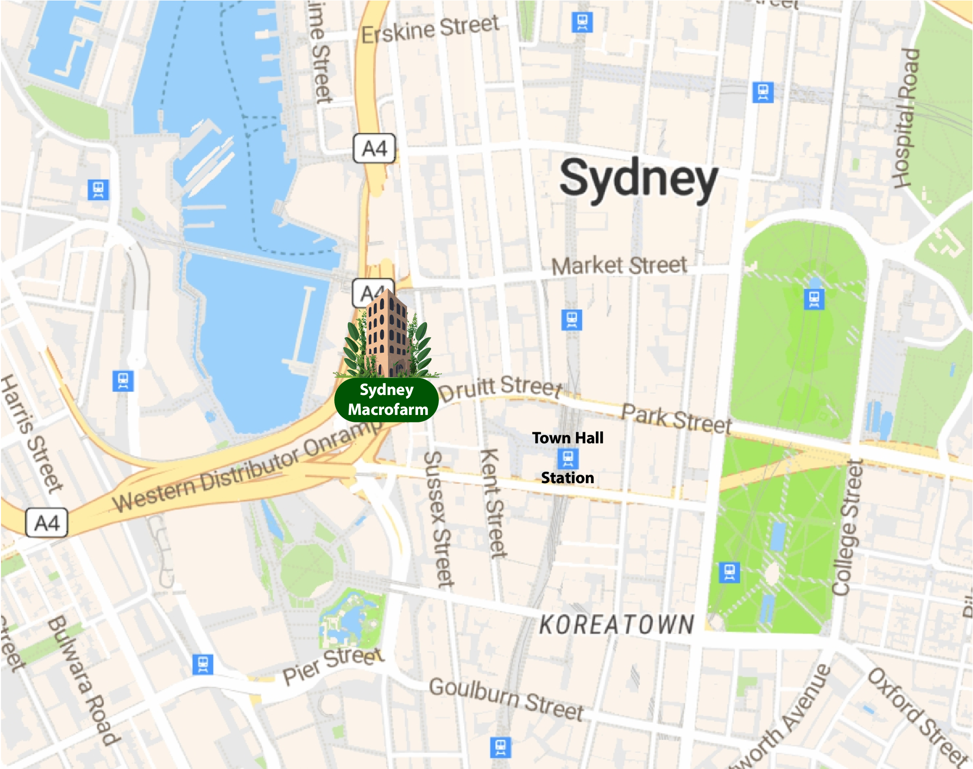 Sydney Map Macrofarm
